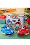 2 Pcs Remote Control Car, 2.4GHz Bumper Cars RC Battle Car Toy Set, Ejecting Dodgem Cars with Sound Effects, Music and Lights, RC Play Vehicles, Gift for 6+ Ages Kids Boys Girls Children - 5