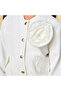 Round Neck Long Sleeves Jacket and Pants Set with Lace Detail - 4