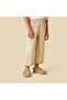 Collared Neck Long Sleeve Shacket and Pants Set with Pocket - 3