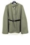 Women's Cashmere Green Poncho