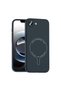 iPhone 17E Compatible Case Magsafe Supported Elio Hard Pc Cover - Navy Blue - T42729