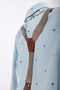 Baby Boy 100% Cotton Suspender Bow Tie Bodysuit and Shirt 4-Piece Special Occasion Set - 3