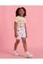 Girls Yellow Fruits Print T-Shirt & Shorts Set - 6
