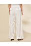 Women White Casual Trouser - 3