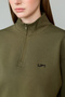 Swe Kadın Sweatshirt Haki - 4