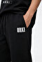Life on the Go Printed Large Size Unisex T-Shirt Tracksuit Set - 5