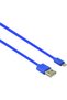 Καλώδιο USB-A σε Lightning Μπλε 1 μ. - 2