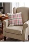 Pink Throw Pillow Cover 3-Piece Set / Hidden Zipper - Does Not Lose Color 100% Cotton - 2