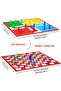 2 in 1 Ludo & Snake & Ladders Senior Board Game Set - 5