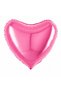 Pink Heart Foil Balloon 18 Inch Valentine's Day Birthday Party Ornament Decoration Balloon - 5
