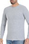 Lycra Long Sleeve Men's T-Shirt Gray