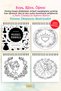 Princess Mandala Coloring Book |   Children's Mandala Book |   6 Color Felt-Tip Pens, Tip-On Pen, and 75 Stickers Gift Set - 2