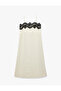 Lace Detailed Rope Strap Sleeveless Midi Dress - 4