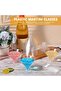 50 Sets Plastic Martini Glasses, 5 oz Clear Cocktail Dessert Parfait Glasses Unbreakable Mini Martini Cups - 3
