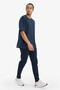 Slim Fit Zippered Basic Standard Leg Sportsman Slim Jogger Sweatpants S3309Az26Sp - 3
