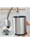 ® Utensil Holder 360°Rotating Kitchen Cutlery Holder 3-Compartment Stainless Steel - 3