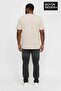 Men's Large Size Medium Brooklyn Printed 3Xl-6Xl Crew Neck T-Shirt Spr26Bts510-8 - 3