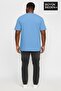 Men's Large Size Medium Brooklyn Printed 3Xl-6Xl Crew Neck T-Shirt Spr26Bts510-8 - 3