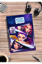 دفتر ملاحظات حلزوني A5 بتصميم أنيمي صائدي الشياطين على طراز K-pop (50 ورقة)