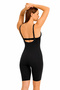 Women's Laser Cut Firming Seamless Underbust Long Body Corset - 2