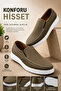 Men's Orthopedic Stitched Sole Comfortable Guaranteed Daily Men's Shoes - 5