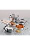 Classic Deluxe Stainless Steel Cookware Combo Set (4 Pieces) - 2