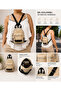 Unisex Body Bag with Phone Compartment, Waterproof Clinker Fabric, Daily Use, Crossbody Chest and Backpack Bag - 2