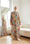 Women's Buttoned Hijab Shirt Dress - 6
