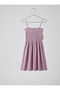 Women's Strappy Chest Gipe Elastic Mini Dress - 5