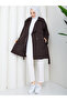 Semi-Lined Torino Fabric Oversize Trench Coat Rc3136 - 2