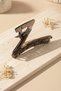Transparent Smoked Color Large Size Hair Collection Clip with Latch - 5