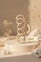 Cream Color Spiral Design Large Size Hair Clip Claw Clip - 6