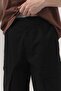 Sway Stripe Patterned Cargo Trousers with Pocket Detail - 8