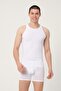 Men's Cotton Halter Neck Sports Lycra Singlet 6-Piece - 1005 - 4