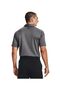 1290140-040 Gray Polo Collar Men's T-Shirt - 5