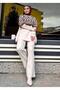 Tasseled Women's Tunic Knitted Pants Set - 3