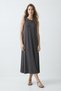 Smoked Zero Sleeve Crew Neck Dress 3652 - 2