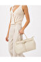 Zeti̇a Model Women's Leather Cream Hand and Shoulder Bag - 2