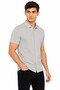Men's Front Buttoned Collared T-Shirt Regular Fit Bgl-St05562 - 3