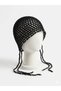 Black Bandana Hair Accessory - 3