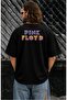 Unisex Oversize Pink Floyd Wish You Were Here Back Printed Rock Band T-Shirt - 2