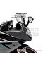 ملصق CFMOTO 250SR مصنوع من رقائق الكربون على الجانب الأمامي للرأس