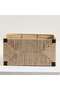Ingrid Rectangular Basket 35x24x18cm-natural/black - 4