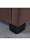 HERCOLINA BASE VELVET BROWN 200X200 CM - 5