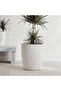 Novato Polyresin Planter 42.5x42.5x52.5cm - Cream