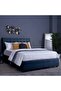VISTA HEADBOARD CHANEL NAVY BLUE L-160 : H-125 CM - 6