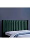 VENUS HEADBOARD CHANEL OLIVE GREEN L-180 : H-125 CM - 3