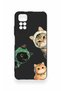 Redmi Note 11S Compatible Cat Team Patterned Silicone Case - 3