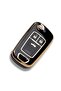Opel Astra J Insignia Corsa D Vectra C Mokka Adam Compatible Key Remote Control Protection Case Black Gold