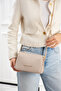 Women's Cream Small Chain Detailed Shoulder Bag - 3